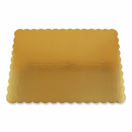 SCT Gold Cake Pads, 14 x 10, Gold, Paper, 50PK 1660